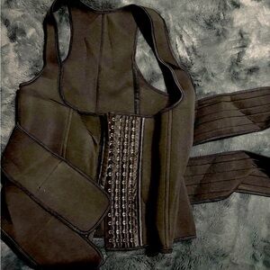 Elegant Black Waist Trainer Corset